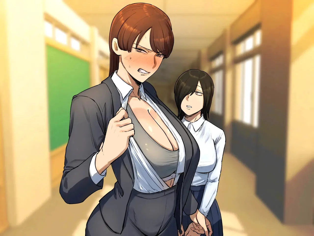Strip Down To Your Underwear and Appologize To Your Student -- Seito no Shitagi o Tsukete Shazai Shiro - Page 3