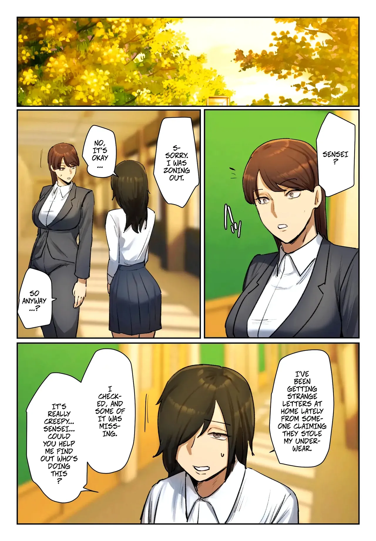 Strip Down To Your Underwear and Appologize To Your Student -- Seito no Shitagi o Tsukete Shazai Shiro - Page 35