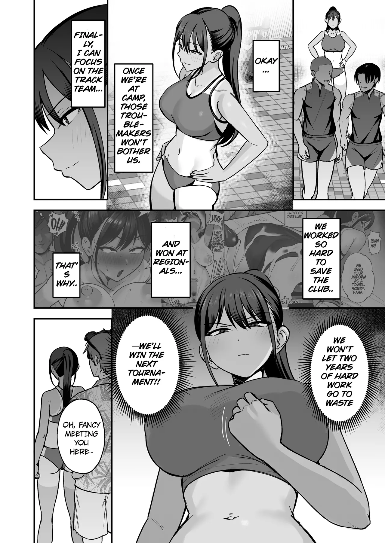 Track and Field Club Leader Surrenders to a Bunch of Delinquents 2 - Page 4