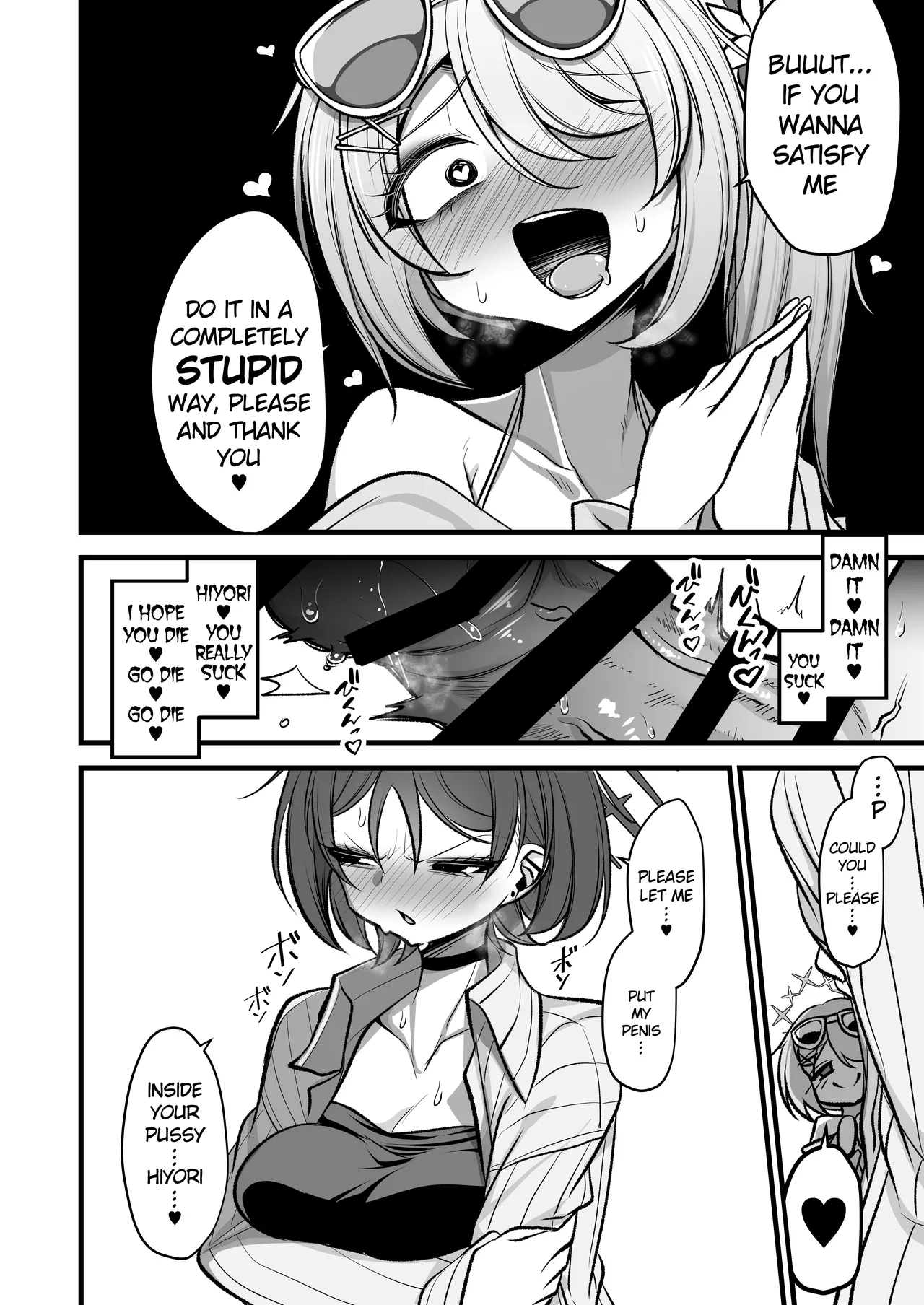 Do-S Hiyori VS Futa-chin Misaki-chan - Page 9