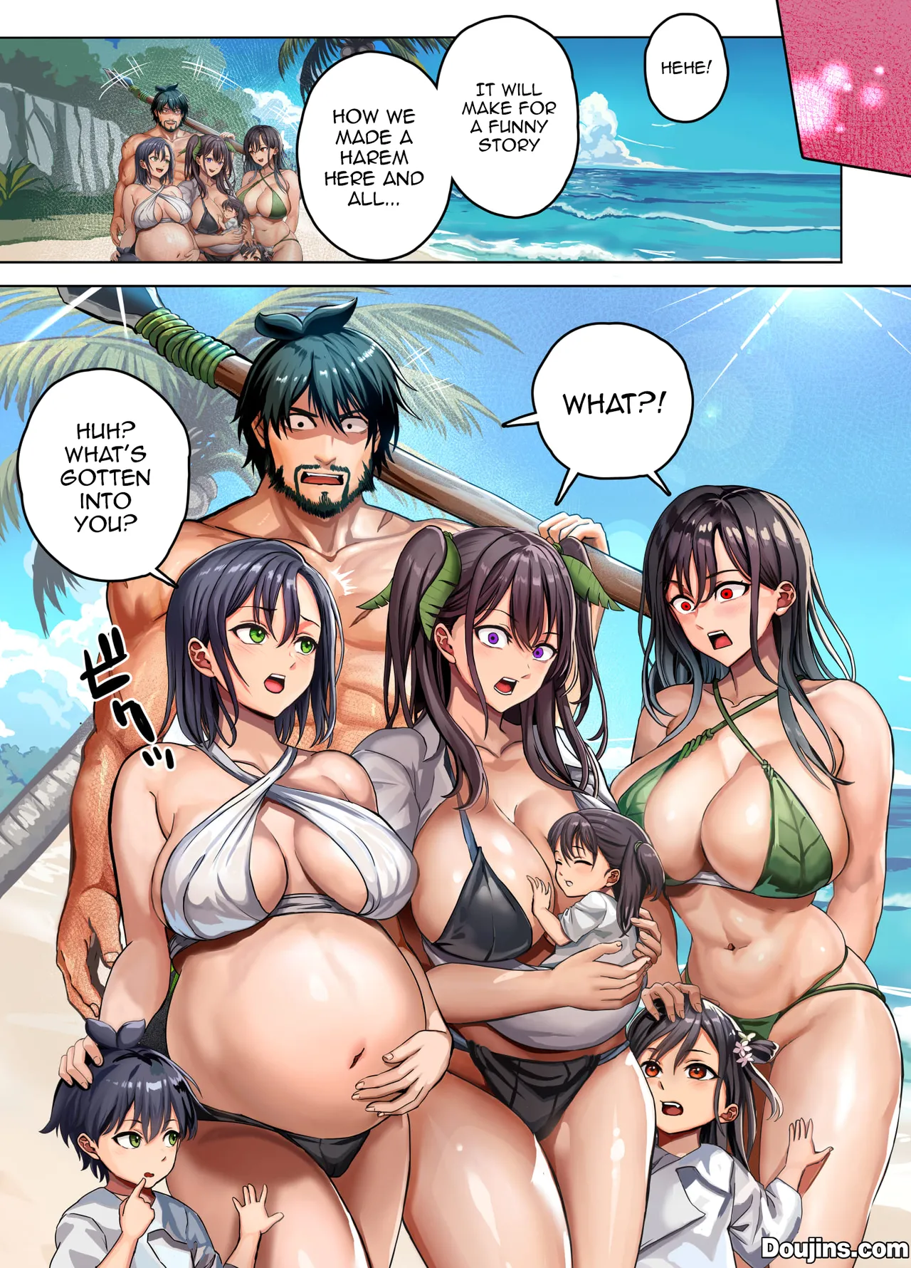 Mujintou Sounan Harem | Deserted Island Castaway Harem - Page 106