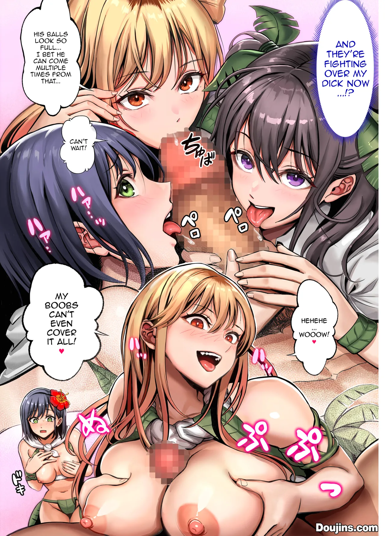 Mujintou Sounan Harem | Deserted Island Castaway Harem - Page 17