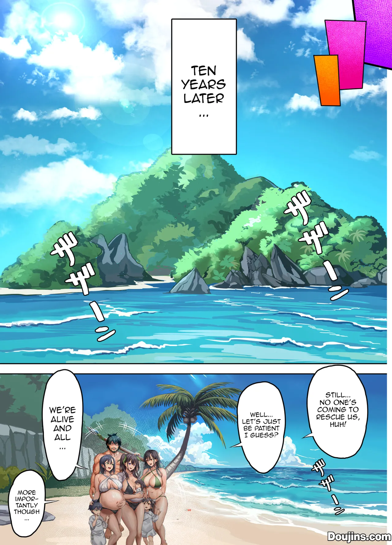 Mujintou Sounan Harem | Deserted Island Castaway Harem - Page 95