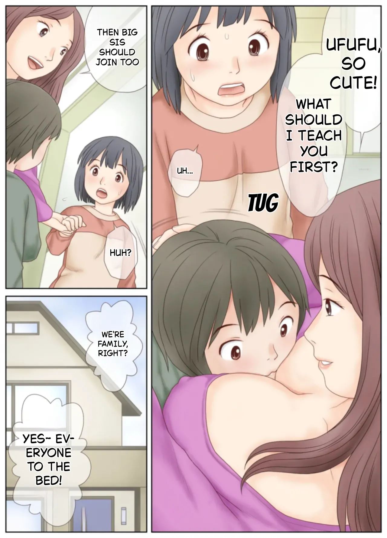 HOW MY STEPMOM TRAINED MY SIS- TER AND I TO HAVE SEX TOGETHER - Page 8