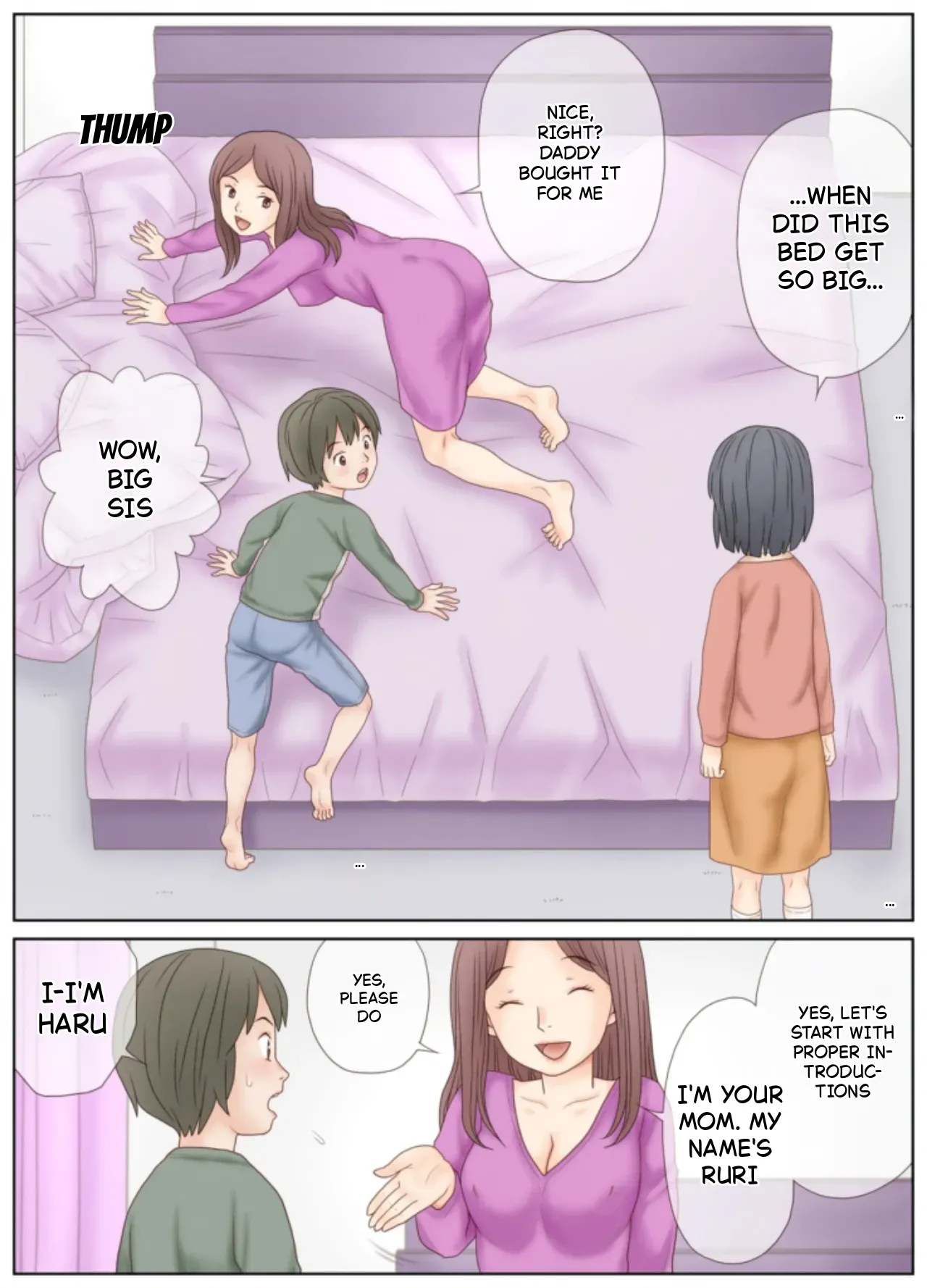 HOW MY STEPMOM TRAINED MY SIS- TER AND I TO HAVE SEX TOGETHER - Page 9