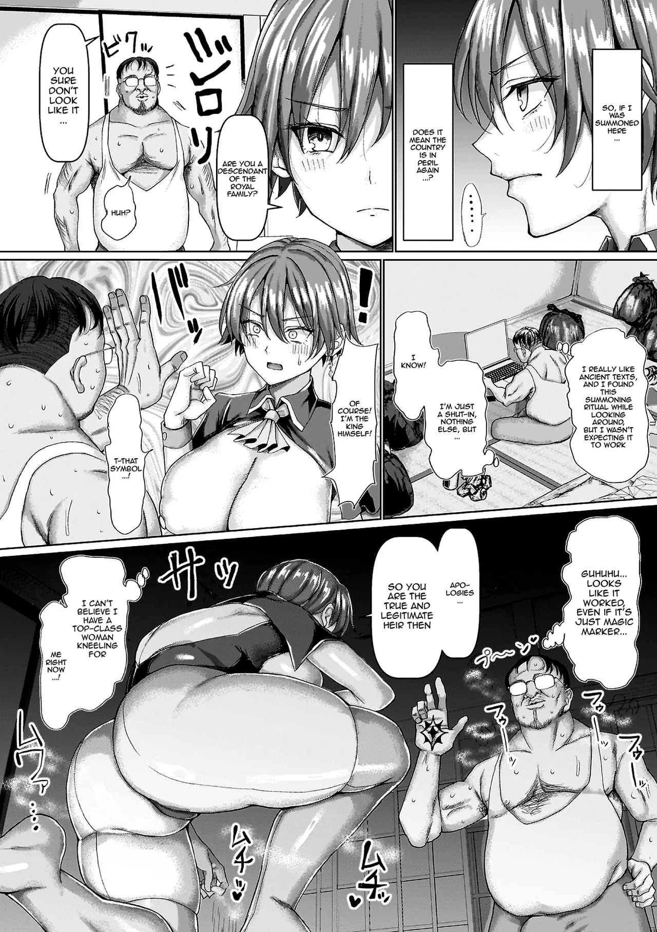 My Best Friend's Transformation Into A Long-Titty Girl Ch. 1-2 - Page 8