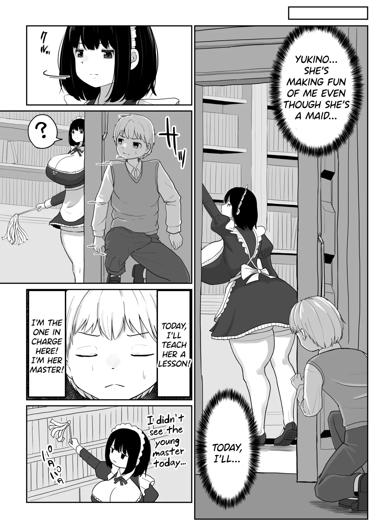 Bakunyuu Deka Maid ni Onabare Shitara Kuwareta. - Page 34