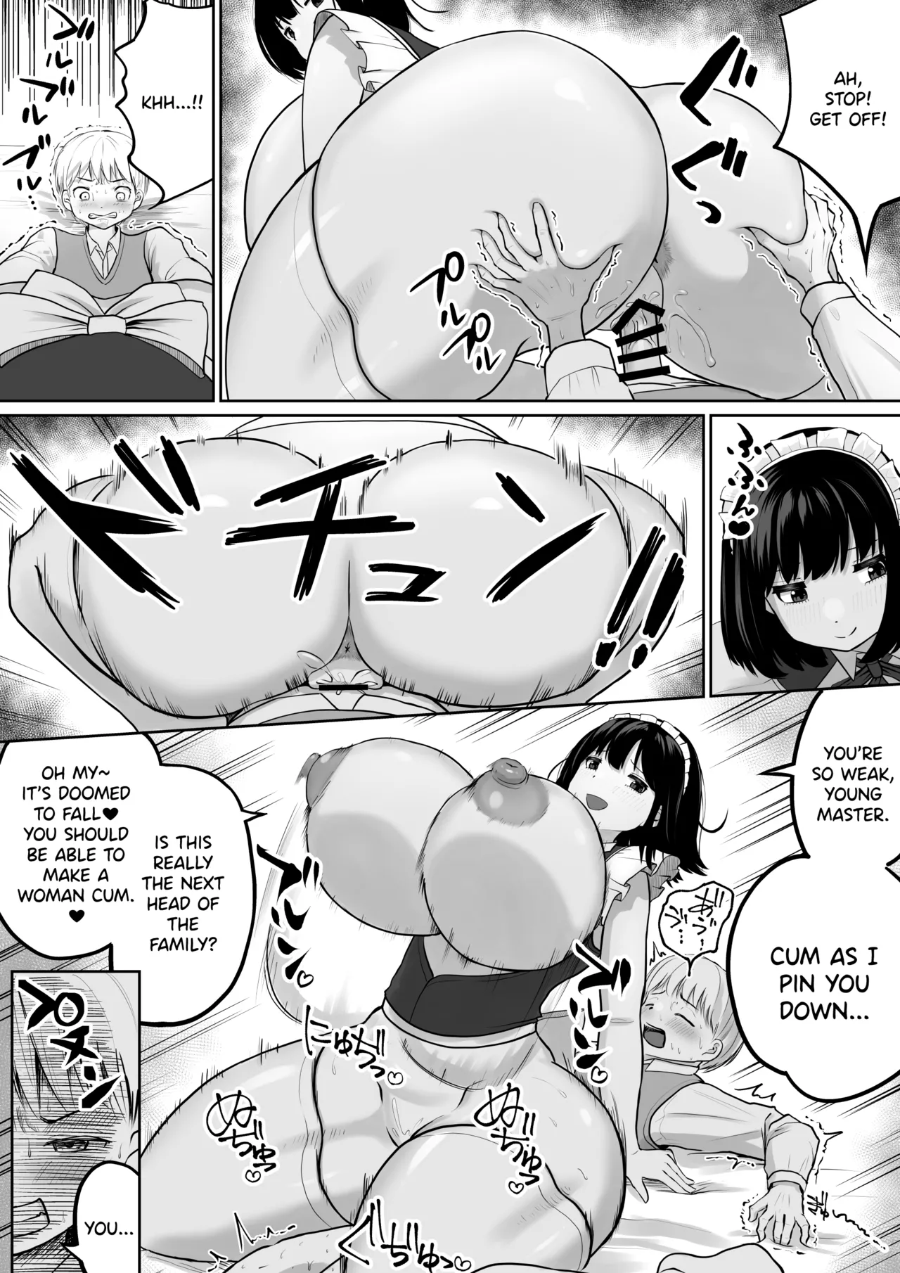 Bakunyuu Deka Maid ni Onabare Shitara Kuwareta. - Page 60