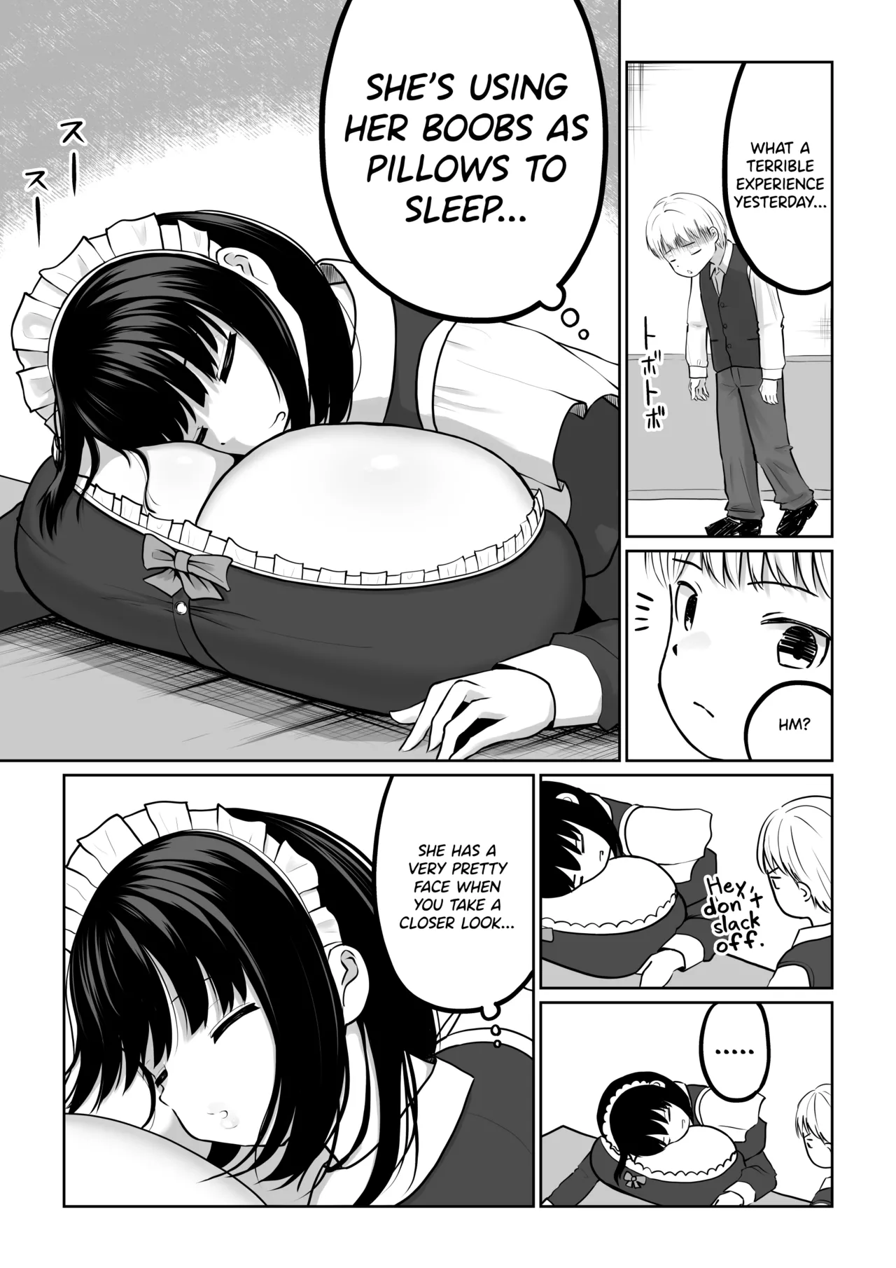 Bakunyuu Deka Maid ni Onabare Shitara Kuwareta. - Page 70