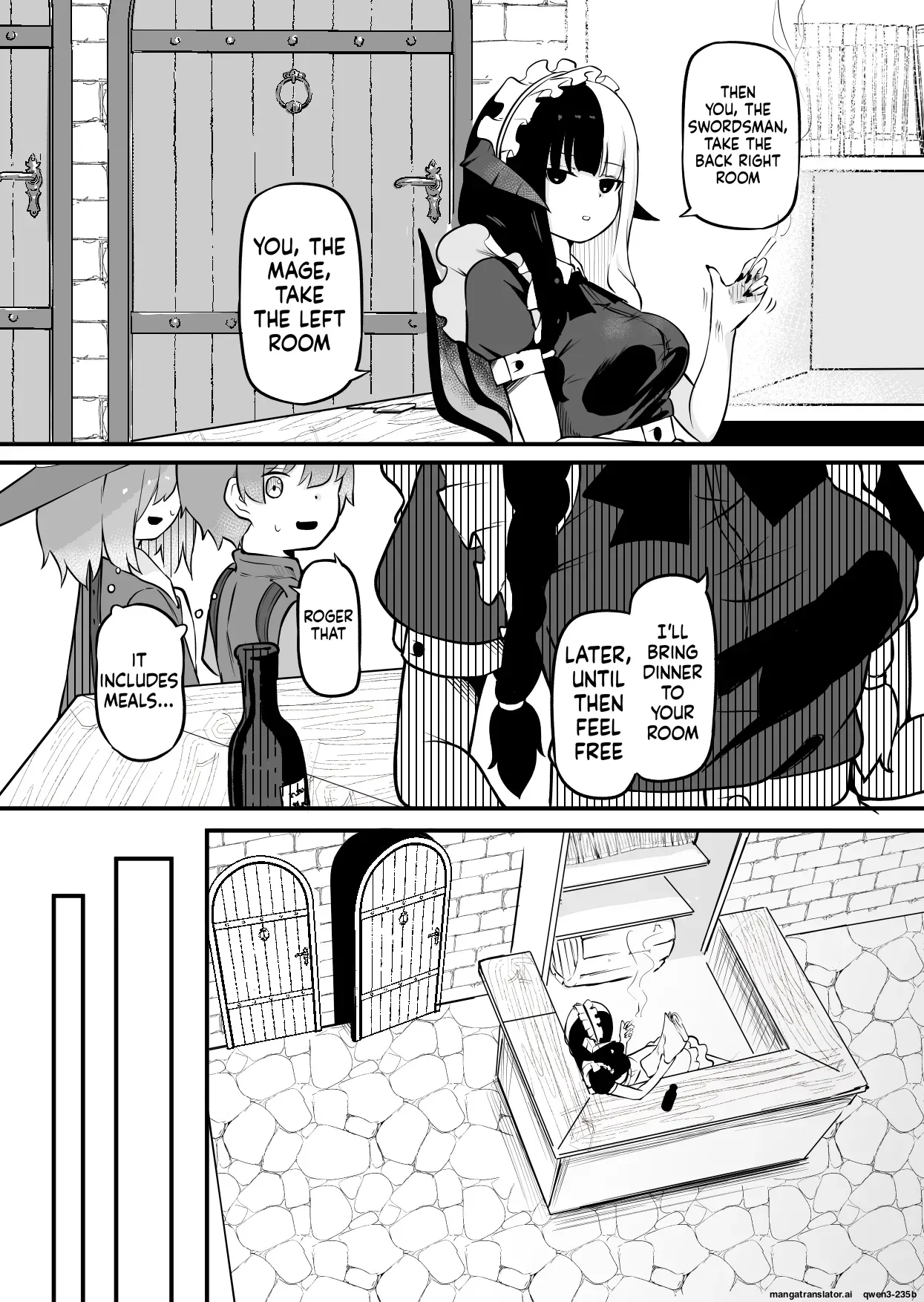 Succubus no Oyado ni Goyoujin ~Succubus ni Shimeagerarete Ochinchin kara Level o Shibori Torareru Ohanashi~ - Page 5