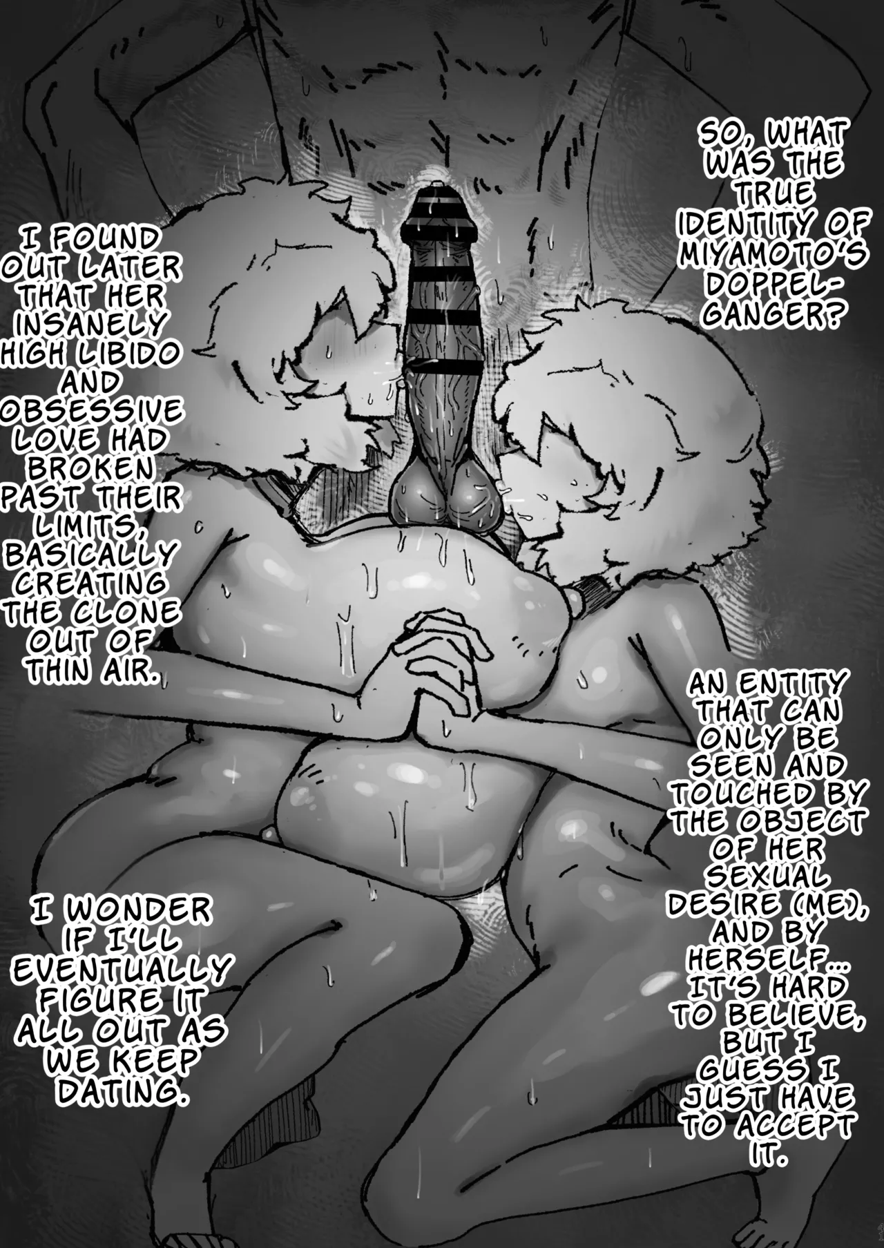 The Story of Having Wildly Immoral Sex with a Doppelganger of My Busty Female Friend - Page 40