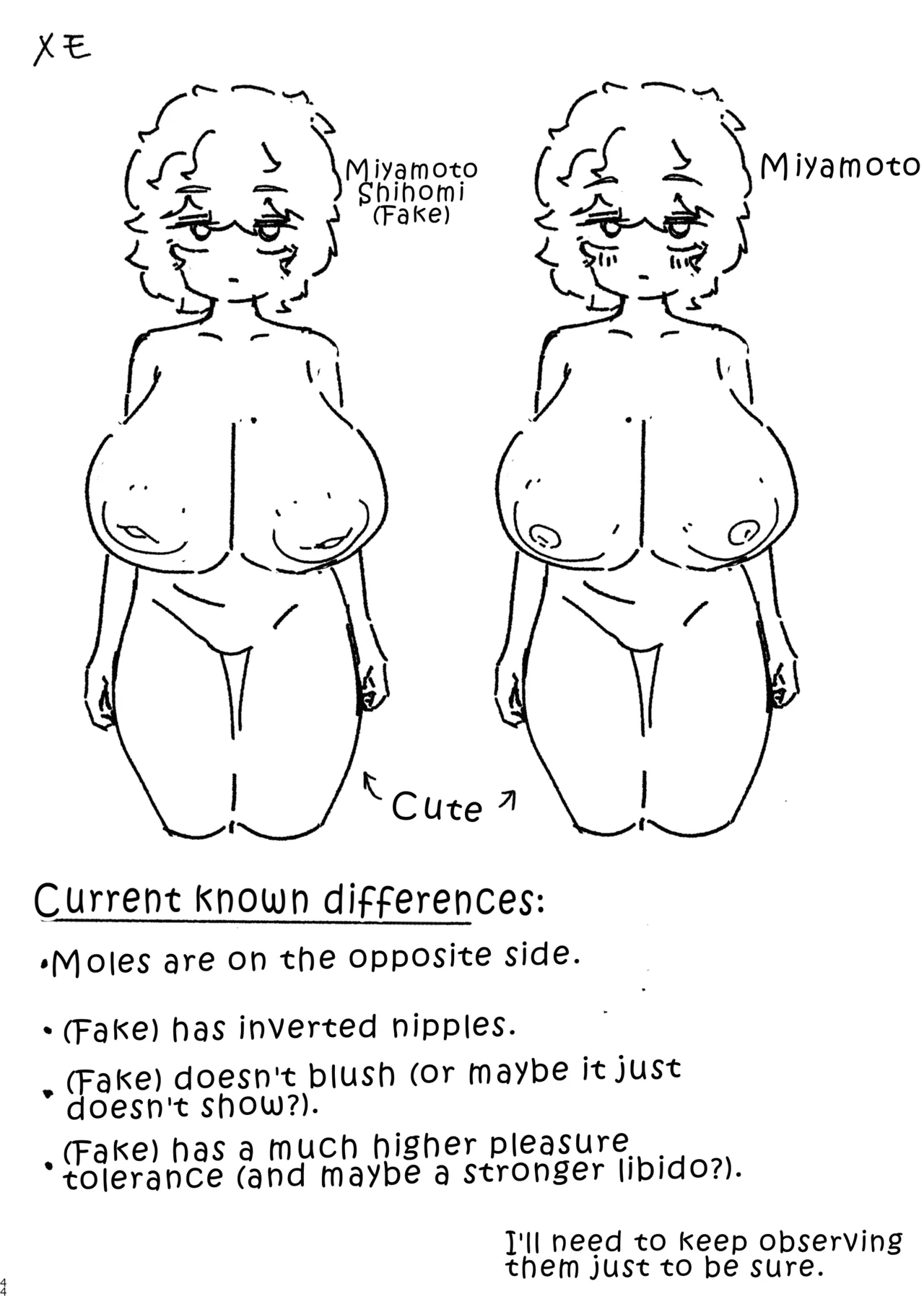 The Story of Having Wildly Immoral Sex with a Doppelganger of My Busty Female Friend - Page 43