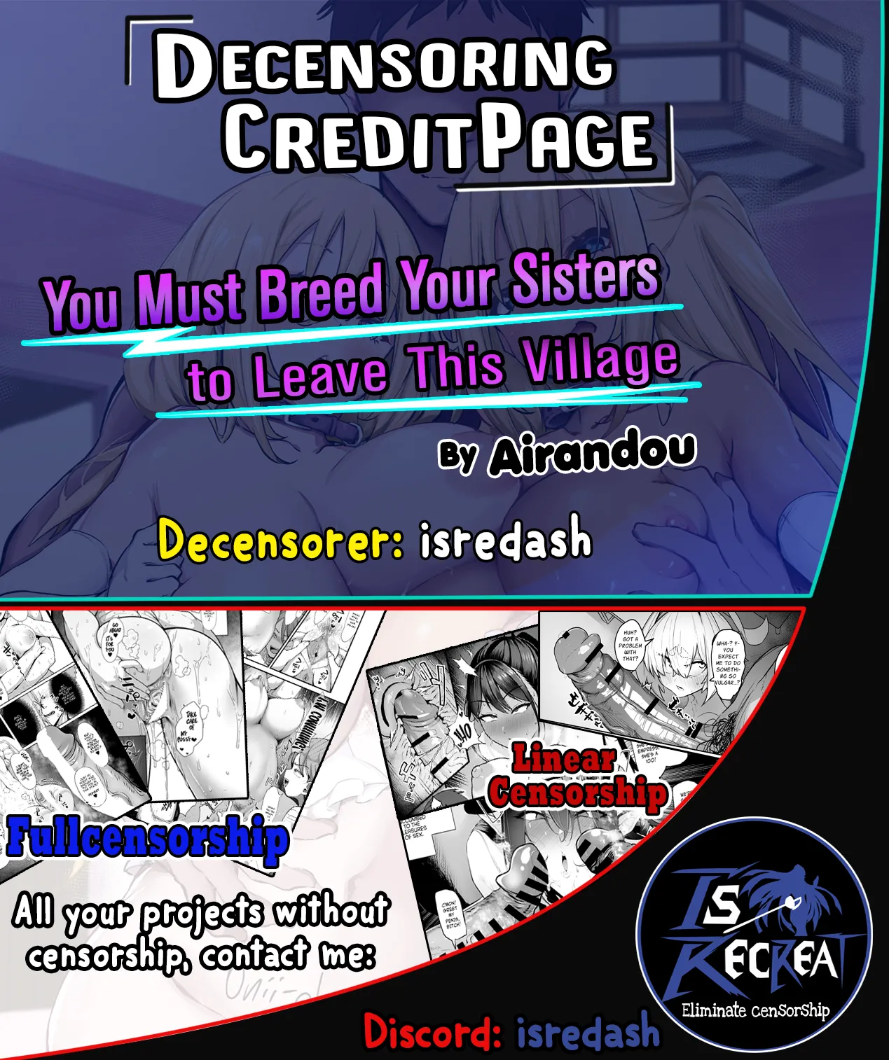 You Must Breed Your Sisters to Leave This Village - Page 77