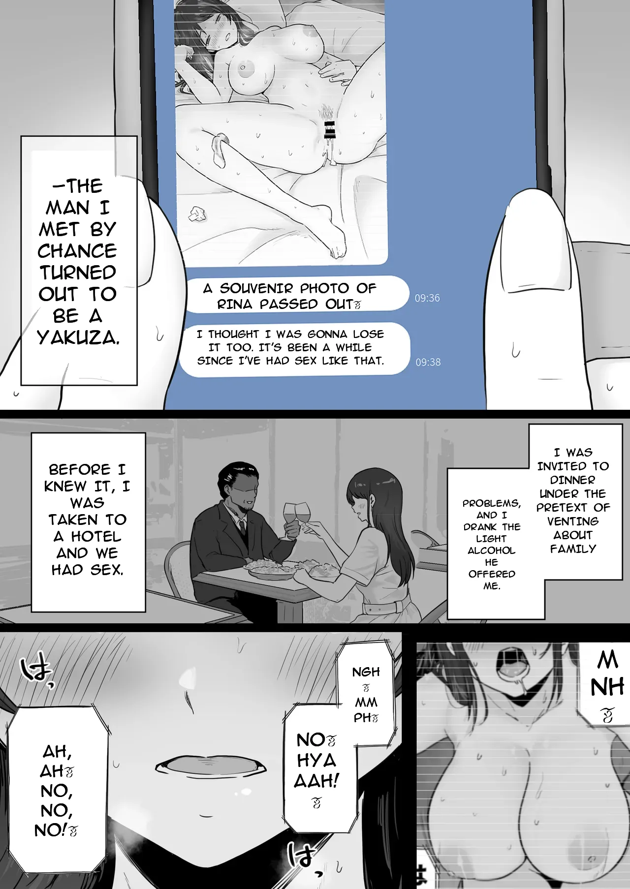 Houkai Kazoku 0-Hahaoya ga Yakuza to no Sex ni Hamatta Hanashi- - Page 8