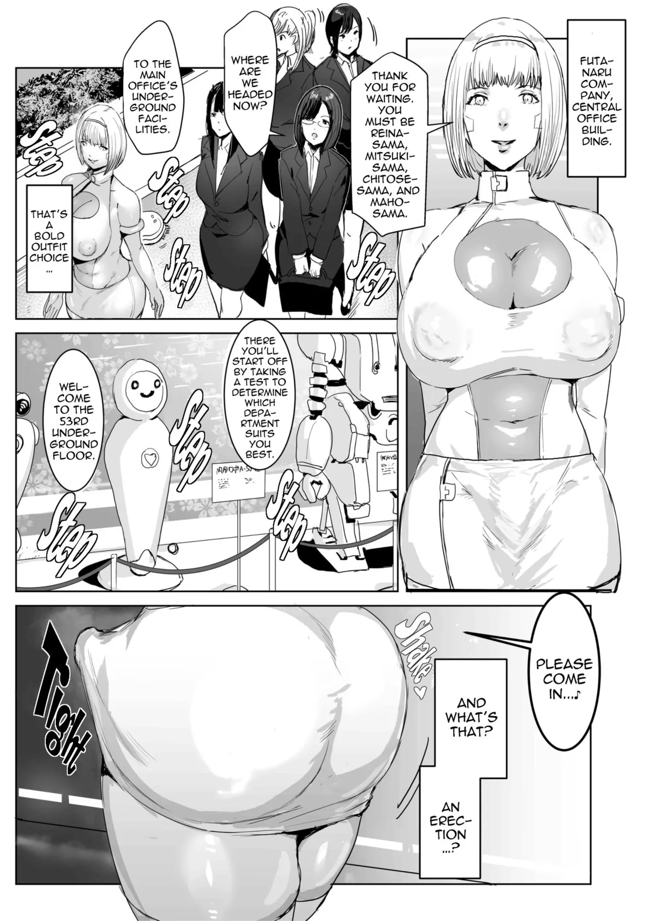 When I Infiltrated A High-Tech Company I Was Modified Into A Perverted Futanari Android - Page 7