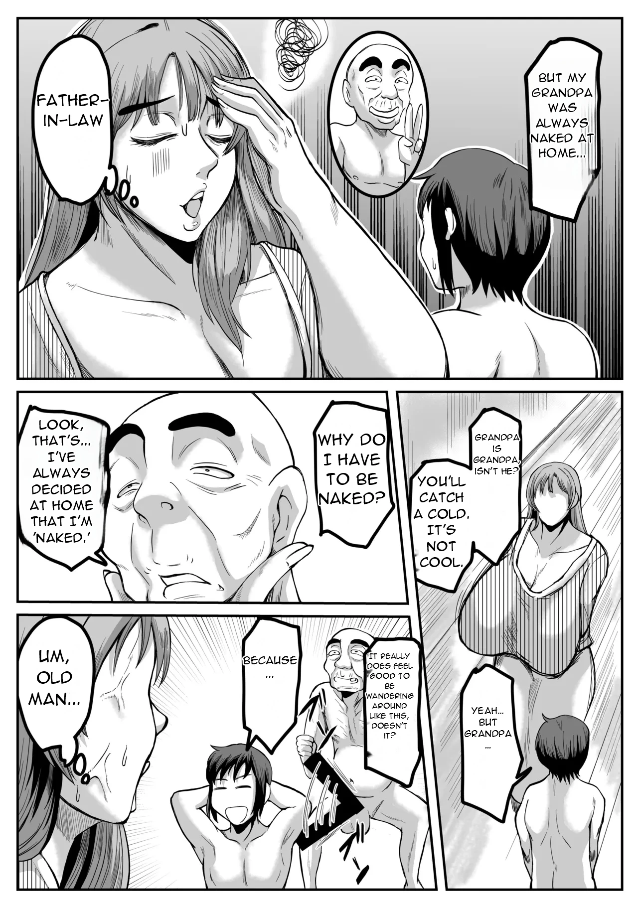 Gifu to, Soshite Musuko to - With My Father-in-Law and My Son... - Page 12