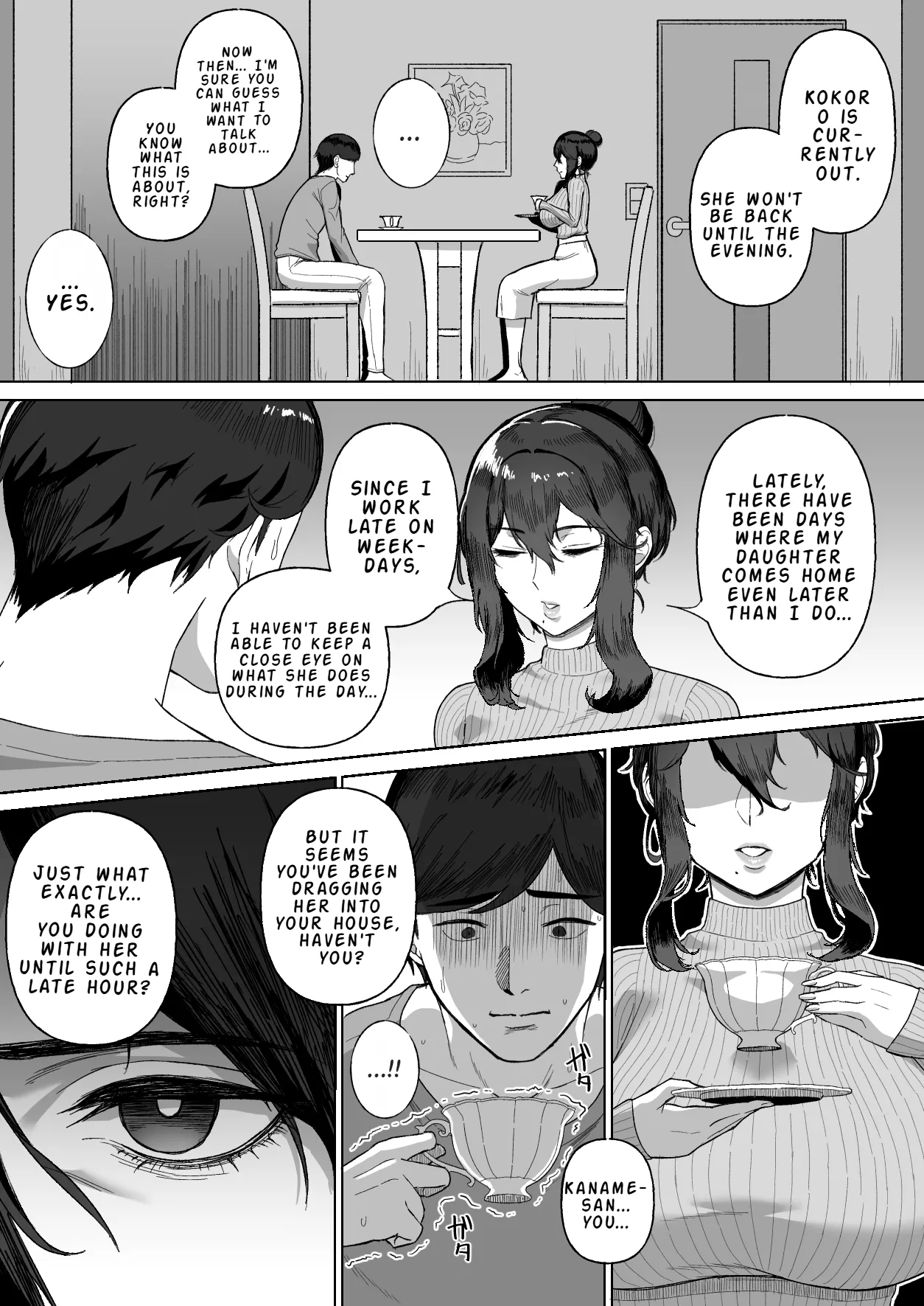 The Story of Being Squeezed Dry by the Lethargic Mother and Daughter Next Door - Page 7