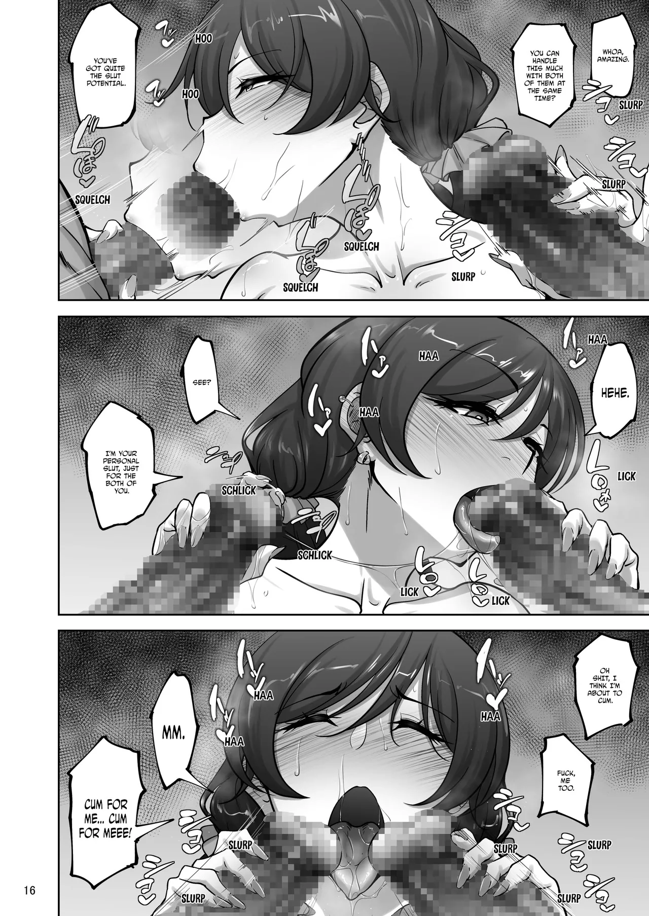 Eri to Nozomi no Joujiroku - THE SEX RECORDS OF ERI AND NOZOMI 4 - Page 15