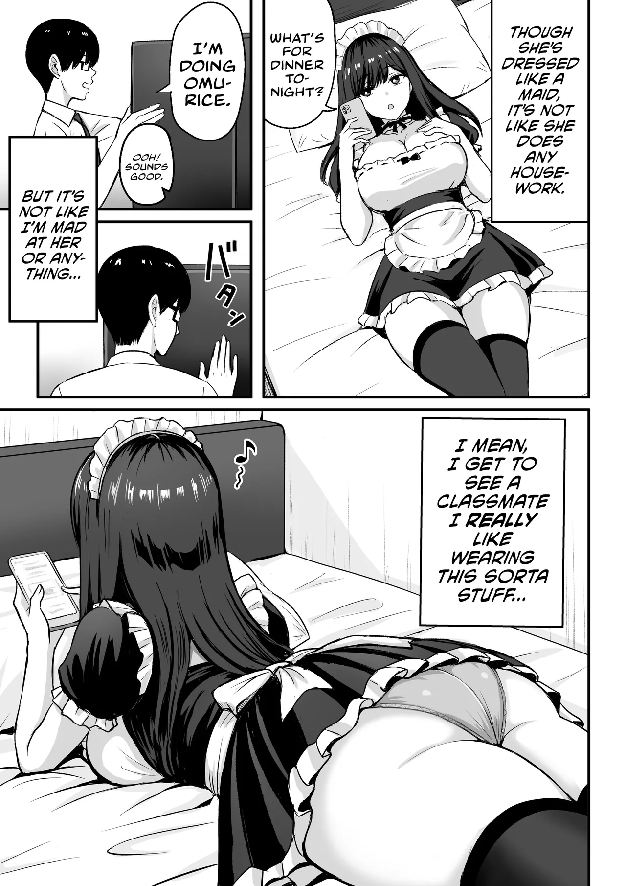 Cosplay Sex With My Freeloading Classmate - Page 4
