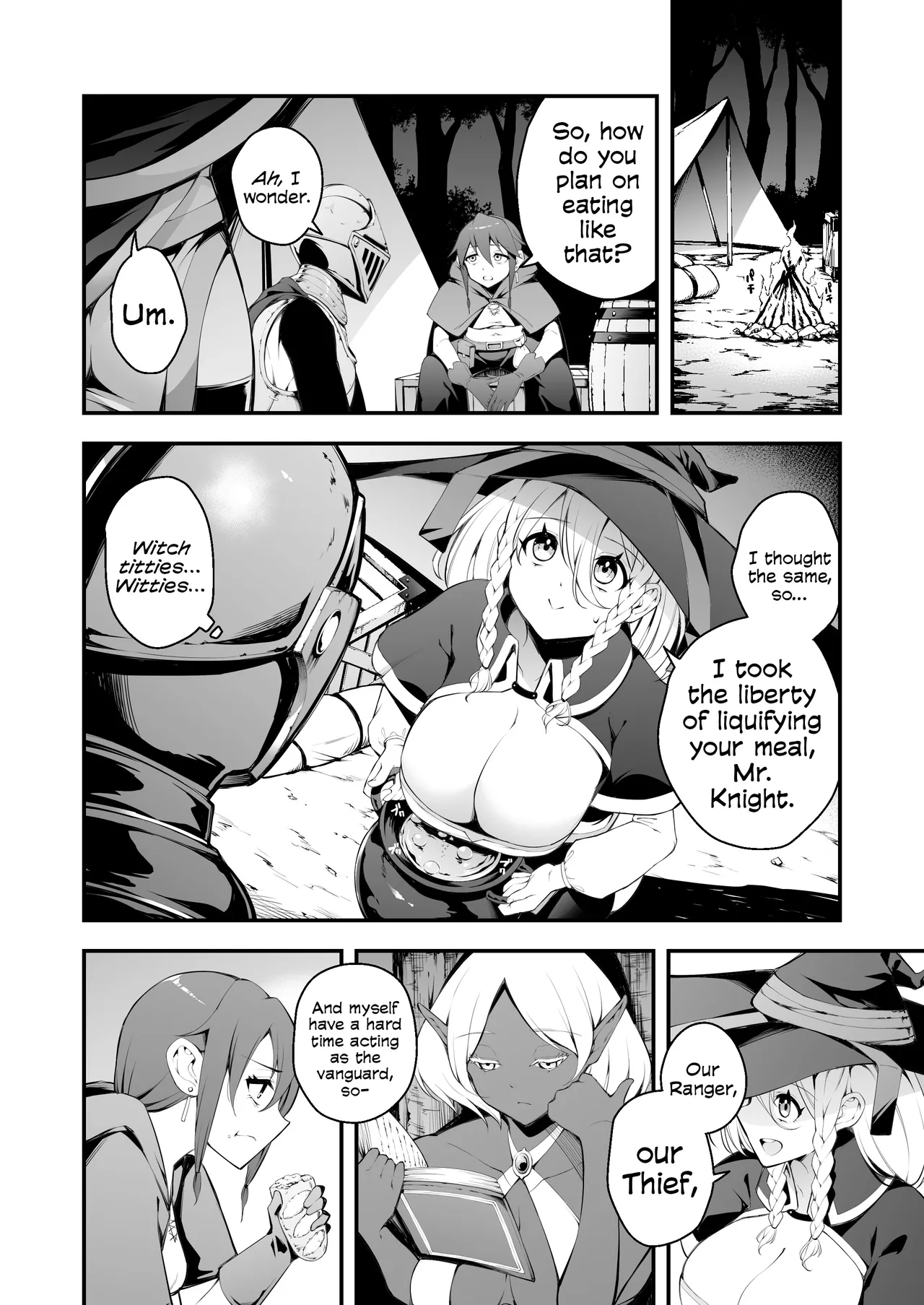 The Apprentice Witch And The Cursed Dick | Minarai Majo to Noroi no Chinpo - Page 3