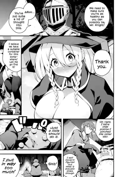 The Apprentice Witch And The Cursed Dick | Minarai Majo to Noroi no Chinpo - Page 4