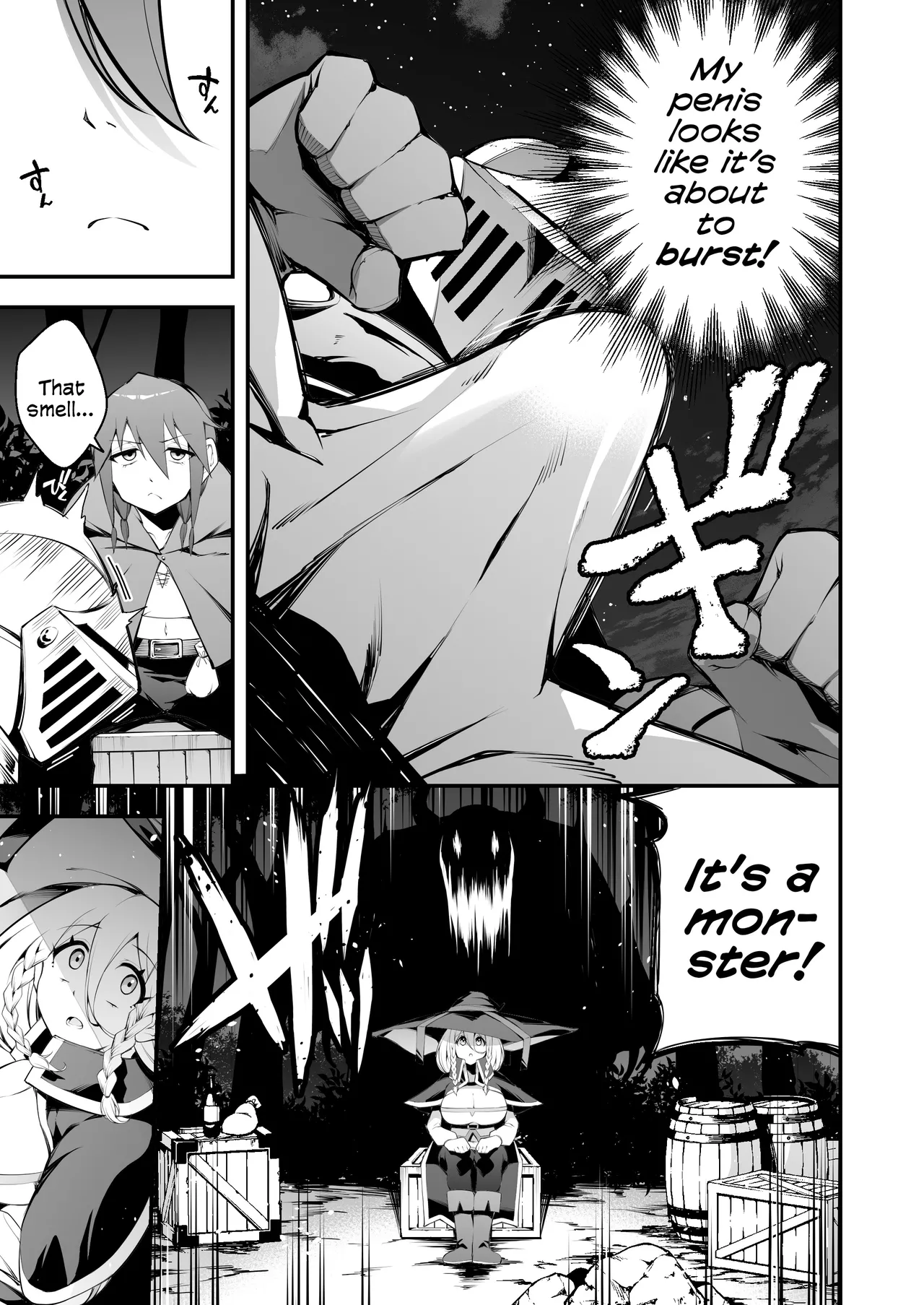 The Apprentice Witch And The Cursed Dick | Minarai Majo to Noroi no Chinpo - Page 6