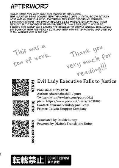 Evil Lady Executive Falls To Justice - Page 34