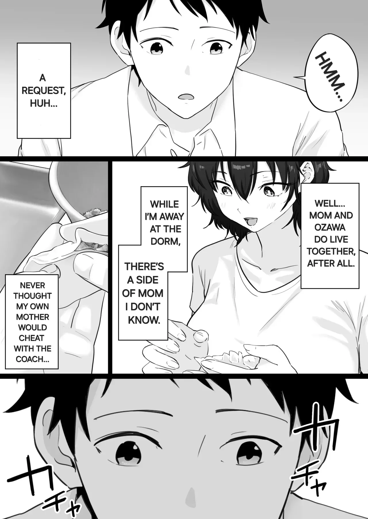 The night i watched my beloved mother have sex with the baseball coach i hate! - Page 15