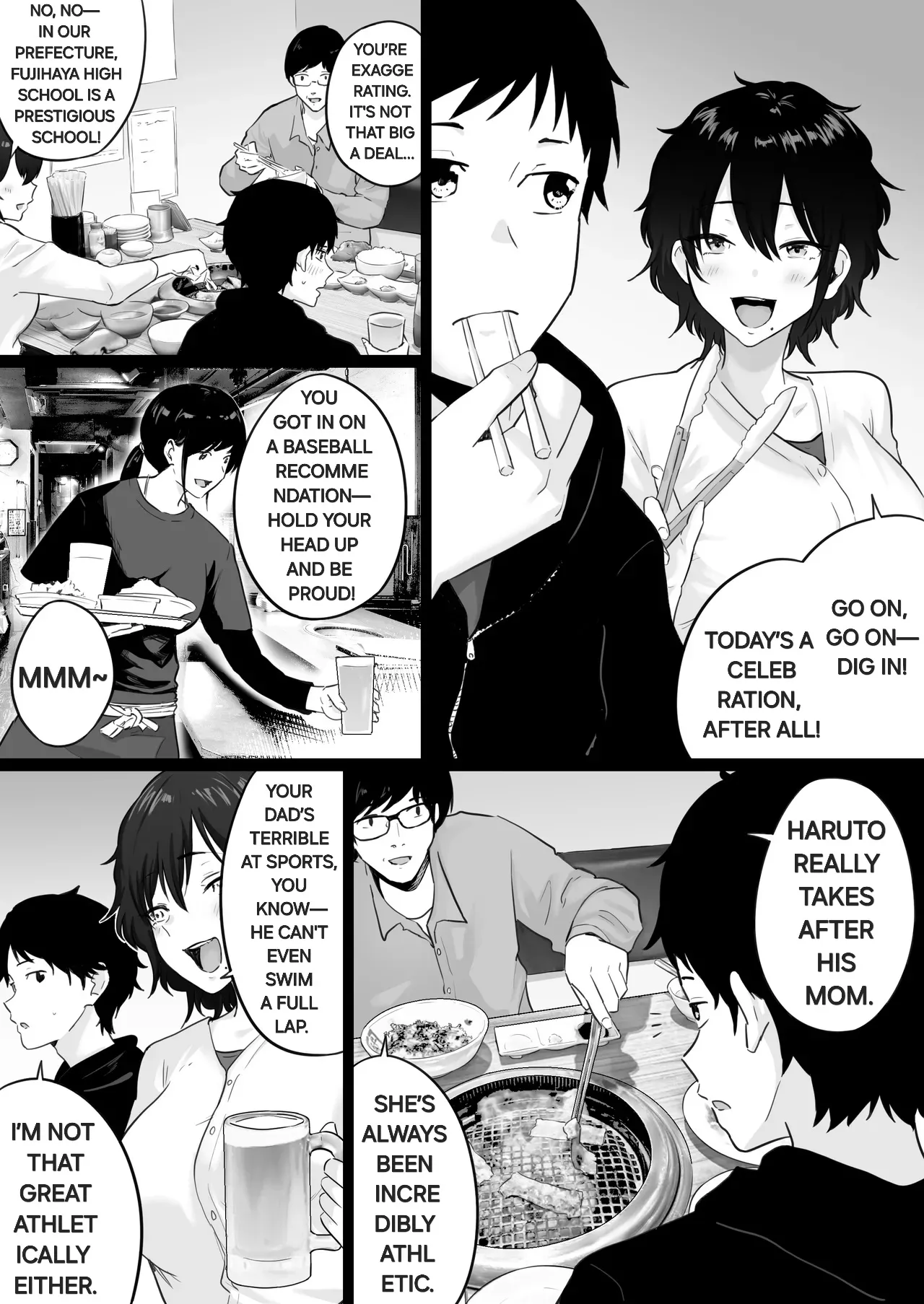 The night i watched my beloved mother have sex with the baseball coach i hate! - Page 4