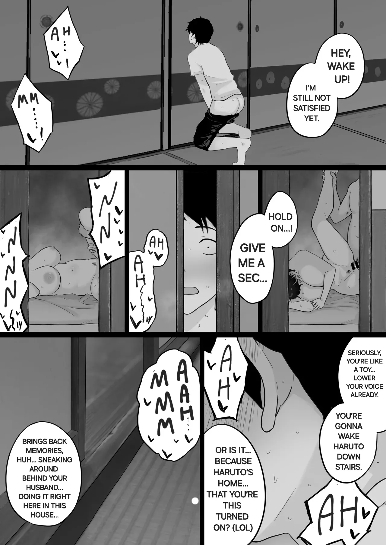 The night i watched my beloved mother have sex with the baseball coach i hate! - Page 50