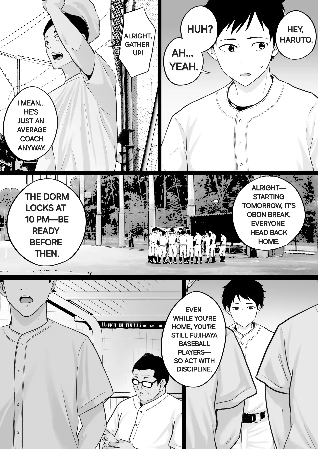 The night i watched my beloved mother have sex with the baseball coach i hate! - Page 9