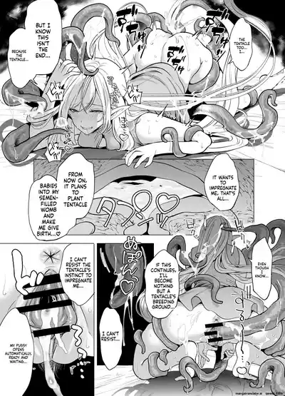 Shokushu to Kankaku Kyouyuu shite Hara nda Elf Oyako no Junan - Page 19