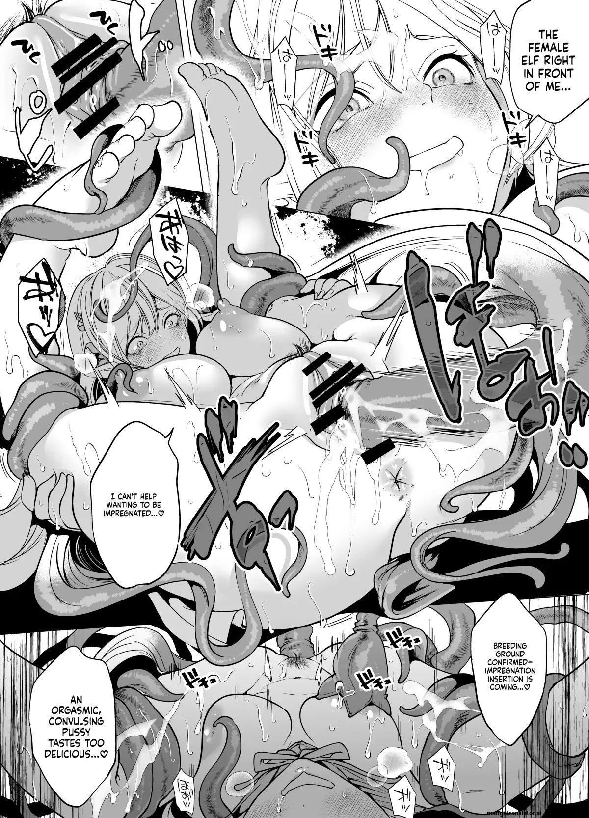 Shokushu to Kankaku Kyouyuu shite Hara nda Elf Oyako no Junan - Page 20