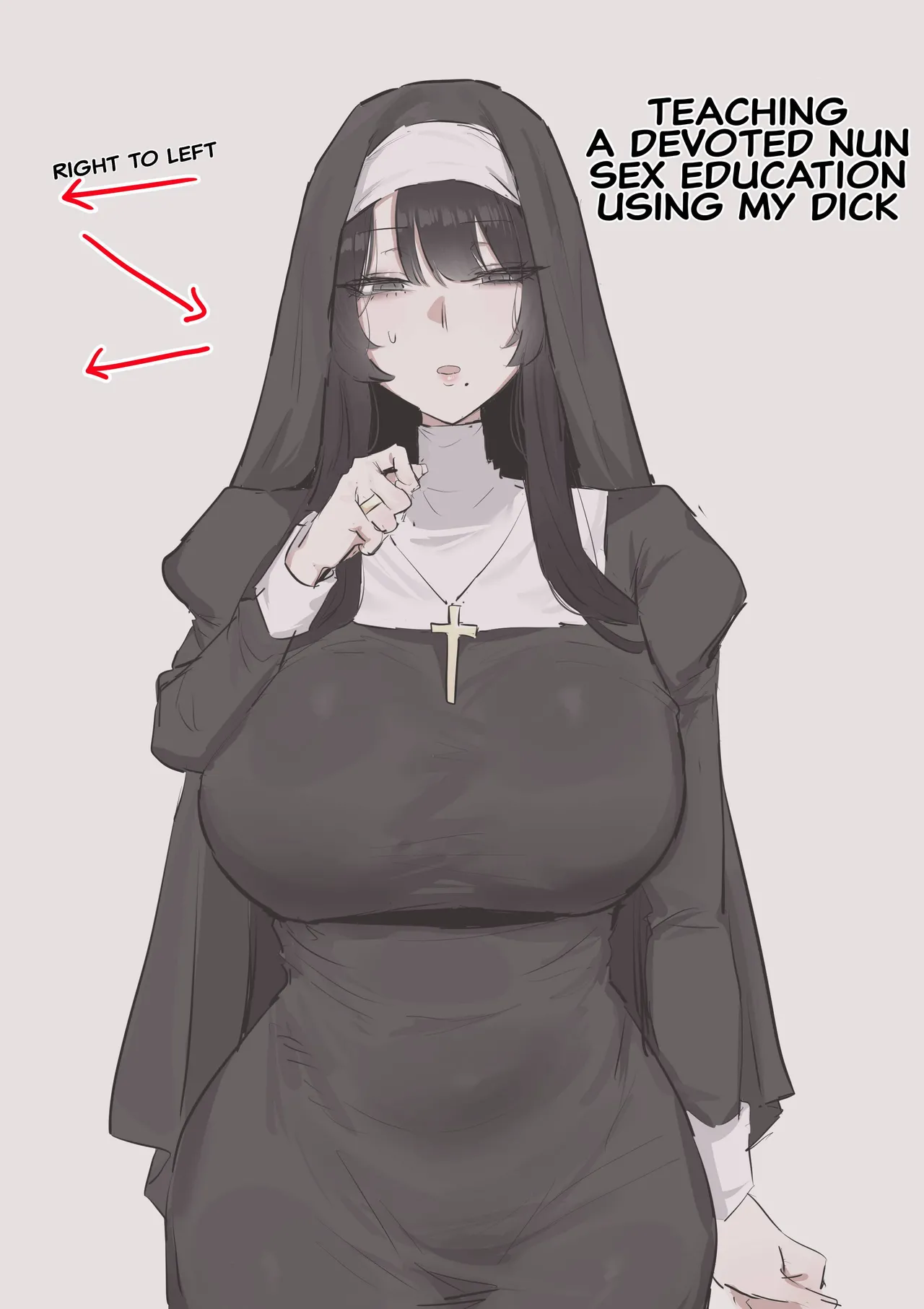 Teaching a Devoted Nun Sex Education Using My Dick - Page 1