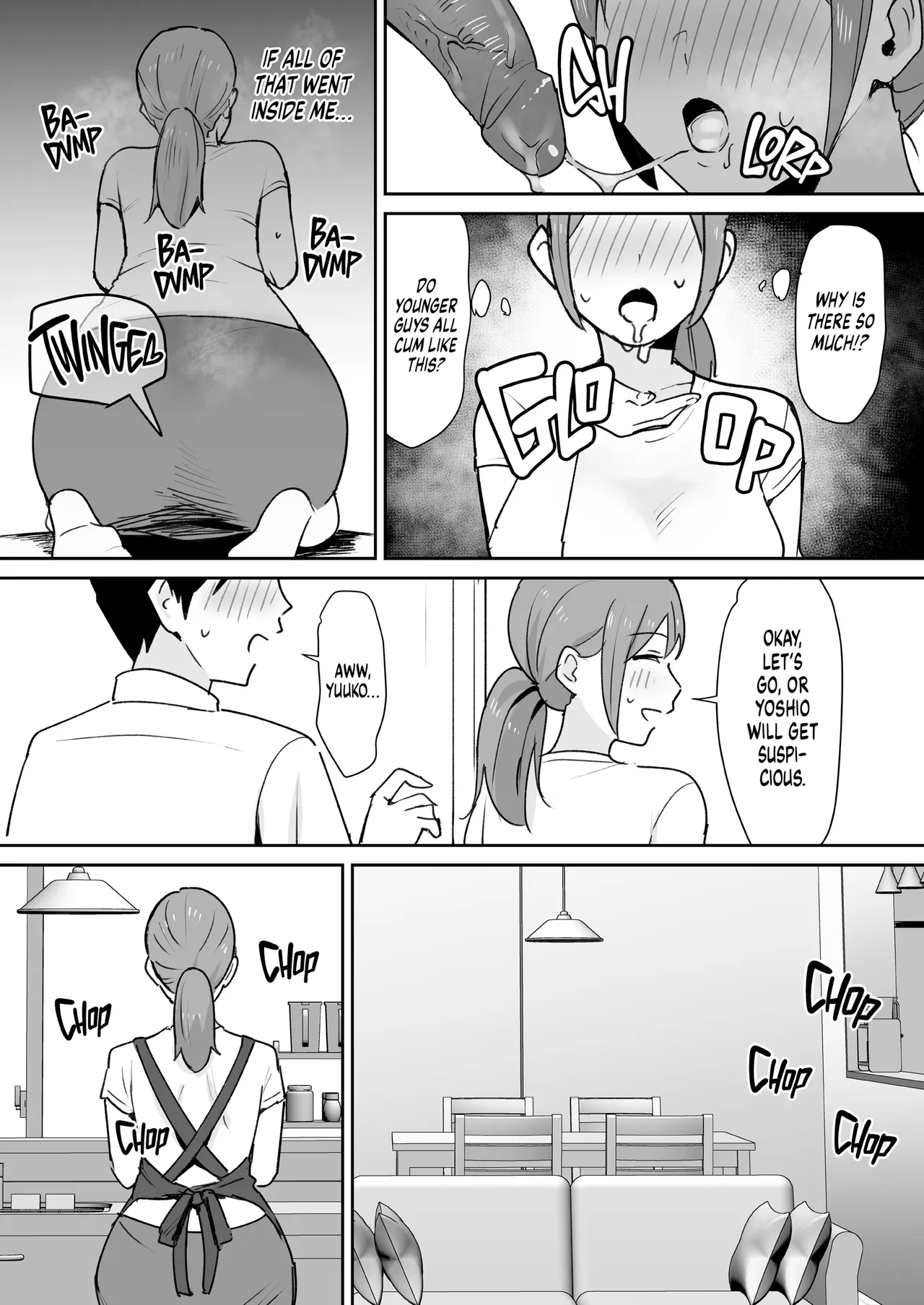 My Friend's Mom is Weak to a Huge Cock - Page 16
