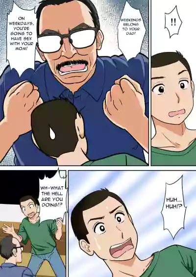 Arafo-Kaachan no Ninkatsu! Donichi wa chichi to! Heijitsu wa Musuko to! - A Mom in Her 40s Tries to Conceive! Weekends with Dad... - Page 11