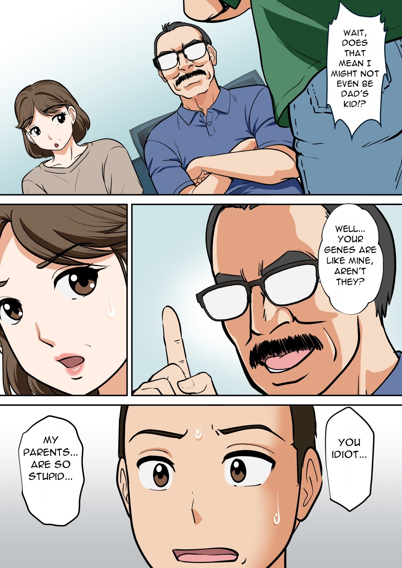 Arafo-Kaachan no Ninkatsu! Donichi wa chichi to! Heijitsu wa Musuko to! - A Mom in Her 40s Tries to Conceive! Weekends with Dad... - Page 12