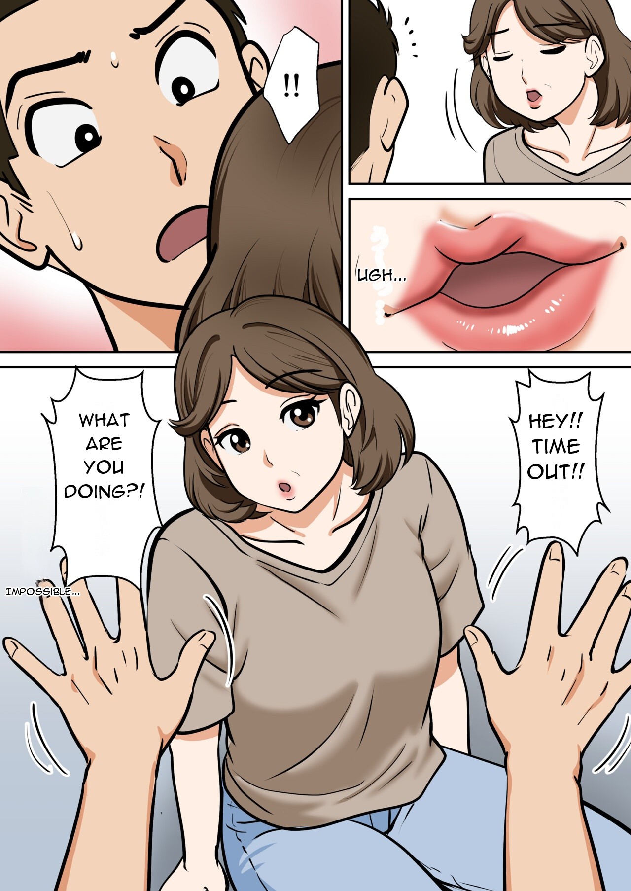 Arafo-Kaachan no Ninkatsu! Donichi wa chichi to! Heijitsu wa Musuko to! - A Mom in Her 40s Tries to Conceive! Weekends with Dad... - Page 14
