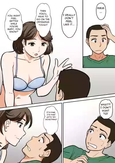 Arafo-Kaachan no Ninkatsu! Donichi wa chichi to! Heijitsu wa Musuko to! - A Mom in Her 40s Tries to Conceive! Weekends with Dad... - Page 36