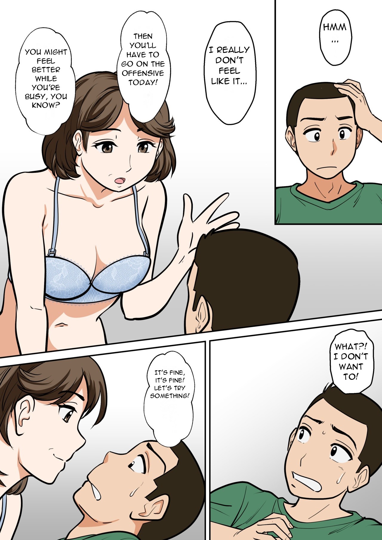 Arafo-Kaachan no Ninkatsu! Donichi wa chichi to! Heijitsu wa Musuko to! - A Mom in Her 40s Tries to Conceive! Weekends with Dad... - Page 36