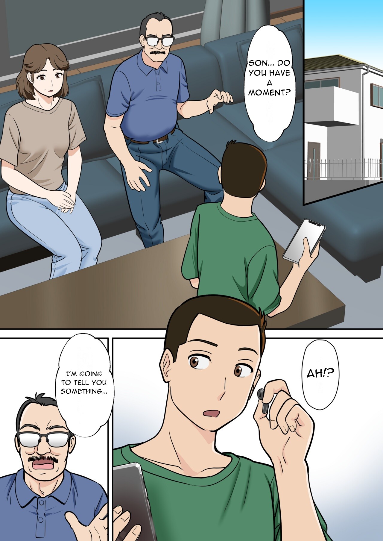Arafo-Kaachan no Ninkatsu! Donichi wa chichi to! Heijitsu wa Musuko to! - A Mom in Her 40s Tries to Conceive! Weekends with Dad... - Page 6