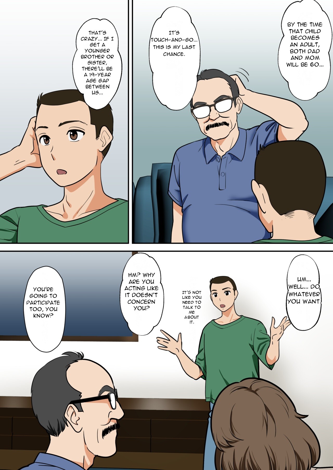 Arafo-Kaachan no Ninkatsu! Donichi wa chichi to! Heijitsu wa Musuko to! - A Mom in Her 40s Tries to Conceive! Weekends with Dad... - Page 8
