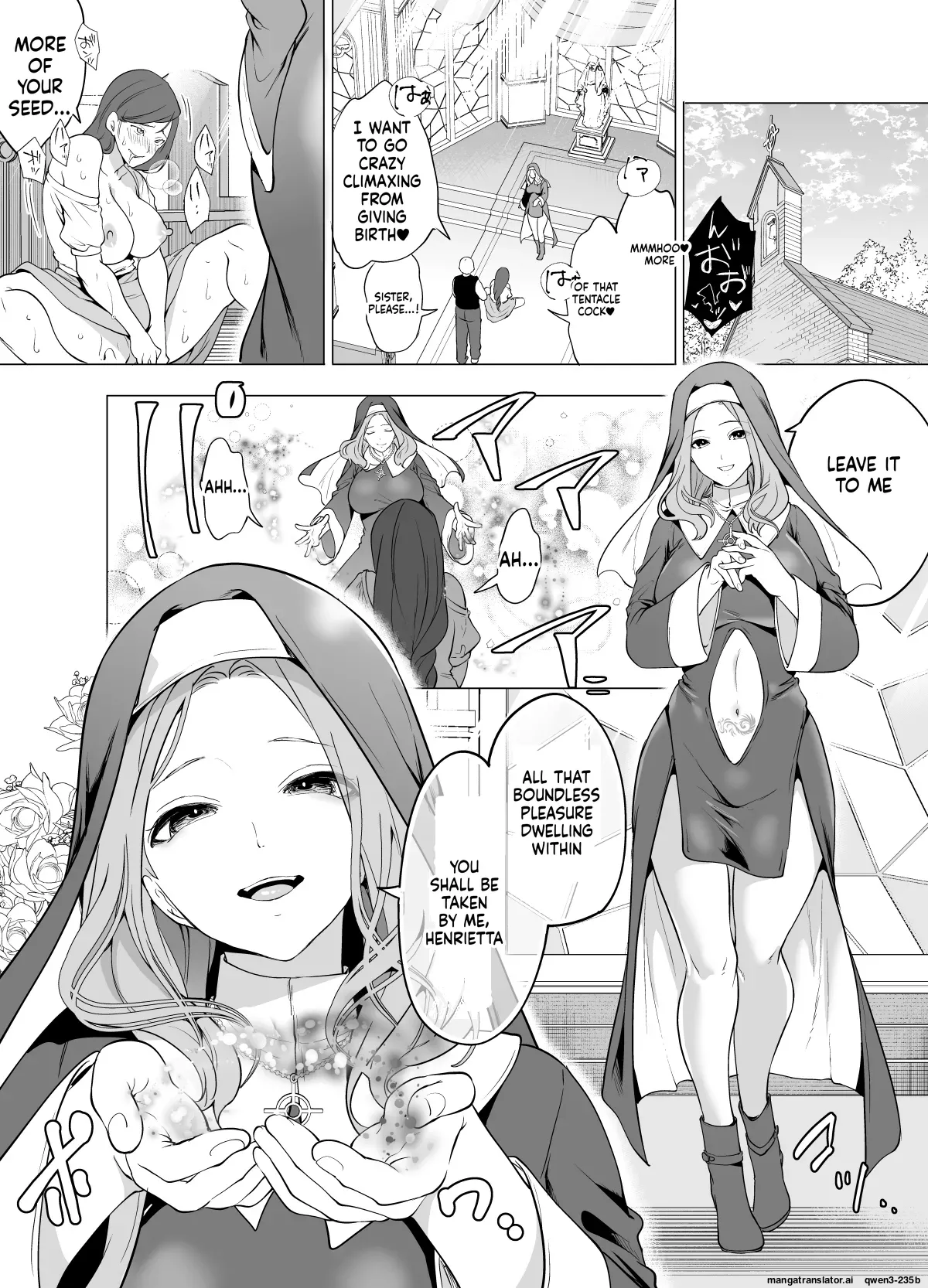 Shokushu ni Haiboku shita Seijo, Muzan - Page 3