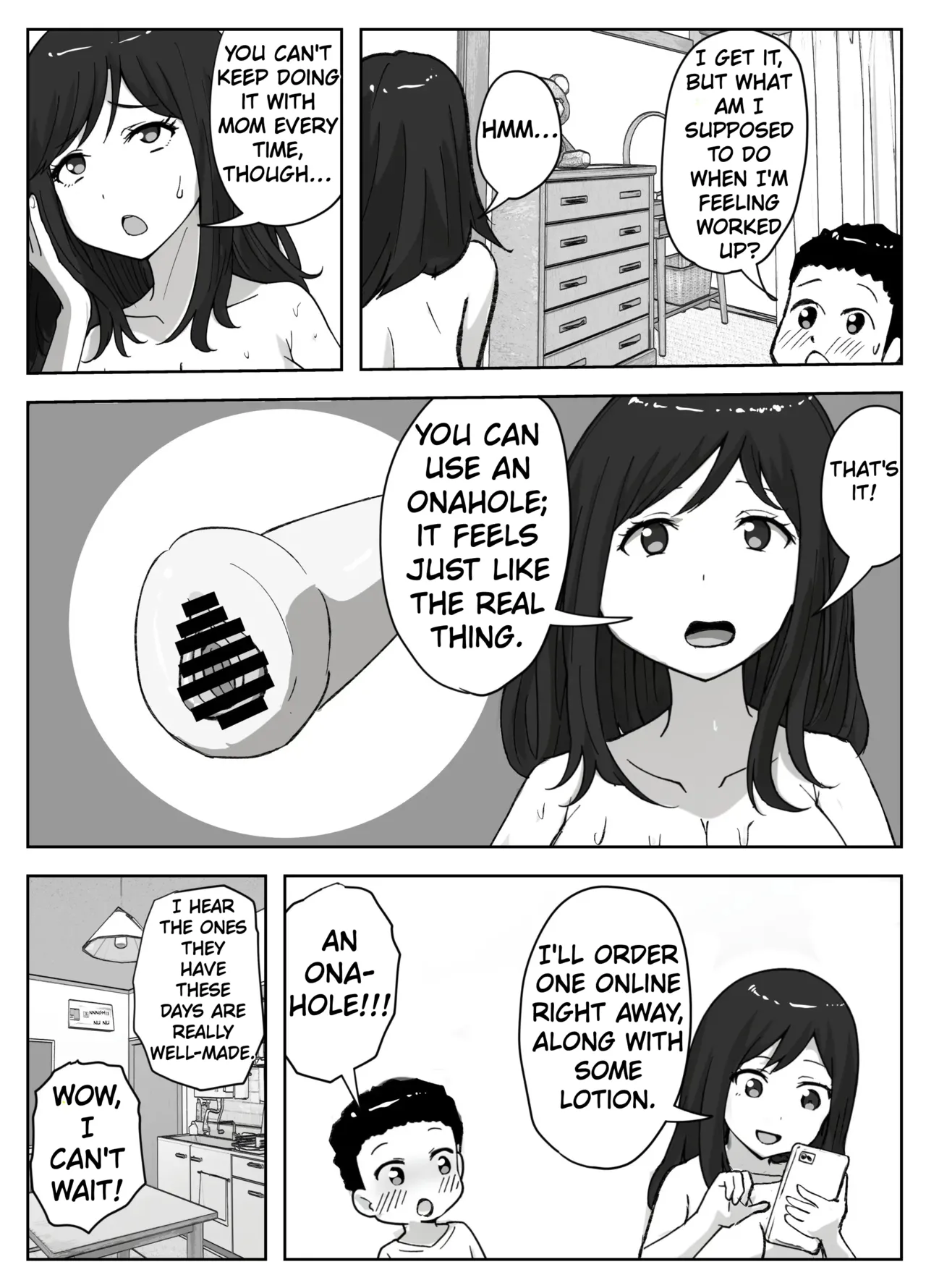The Story of a Single Mom Who Wants to Forbid Her Son from Masturbating - Page 17