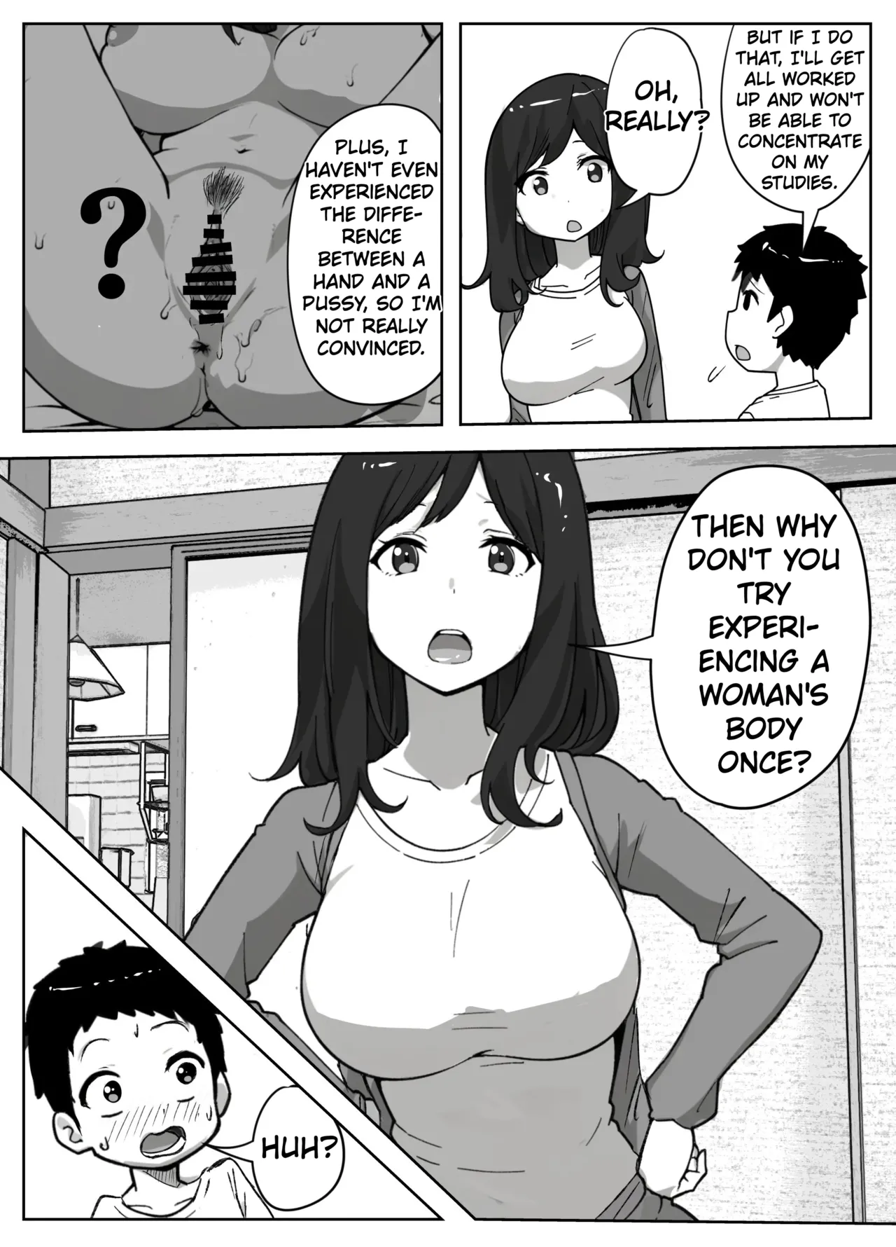 The Story of a Single Mom Who Wants to Forbid Her Son from Masturbating - Page 7