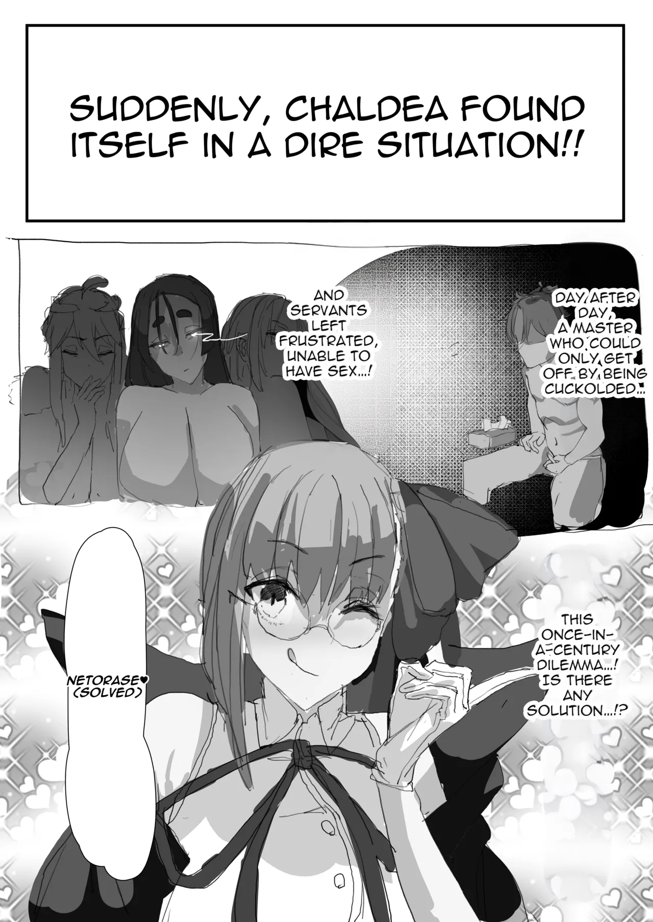 Sweet Cuckolding Masturbation Support at Chaldea 1 - Page 2
