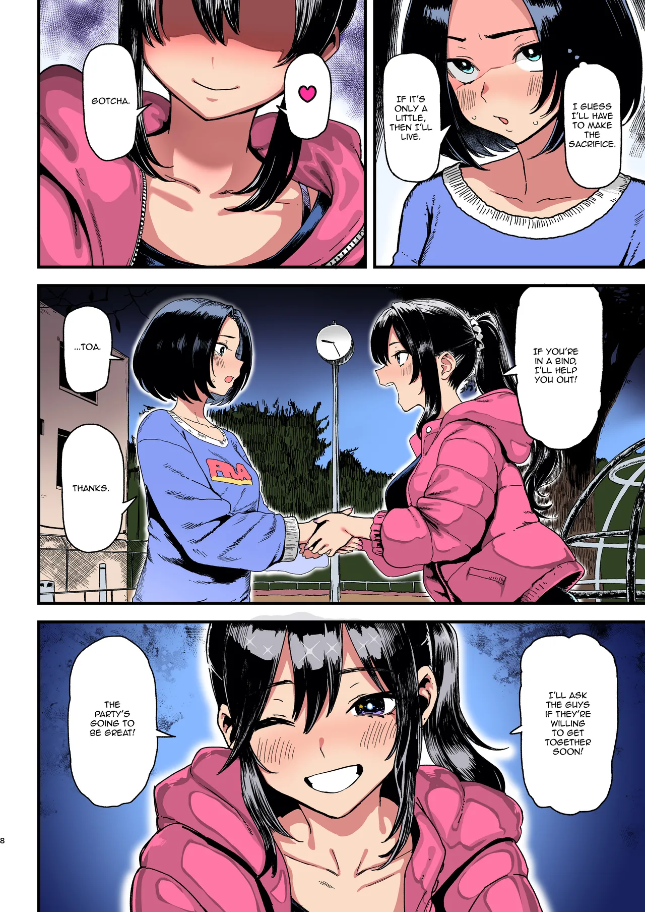 Okane Daisuki 2 | I Love Money 2 (Decensored - Colorized) - Page 8