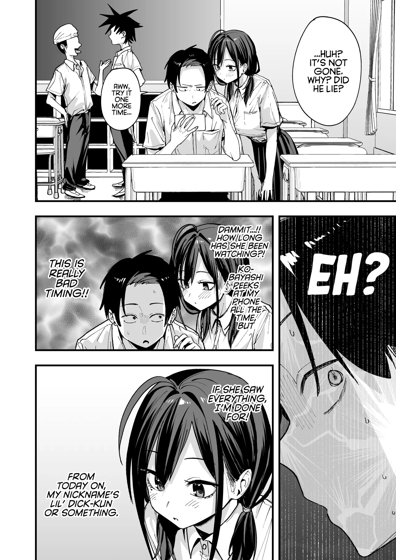 The Story About Masturbating Together With the Friend Who Sits Next to Me - Page 10