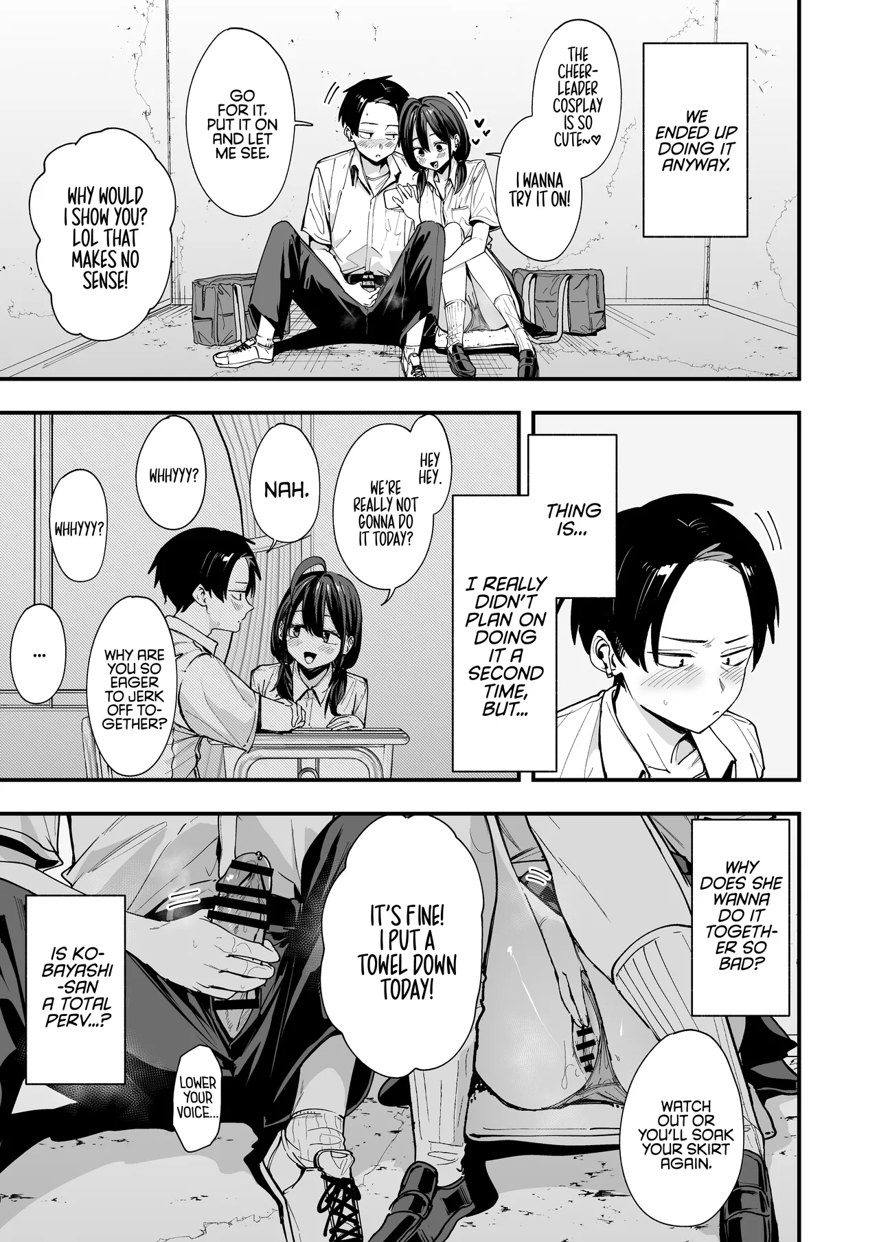 The Story About Masturbating Together With the Friend Who Sits Next to Me - Page 27