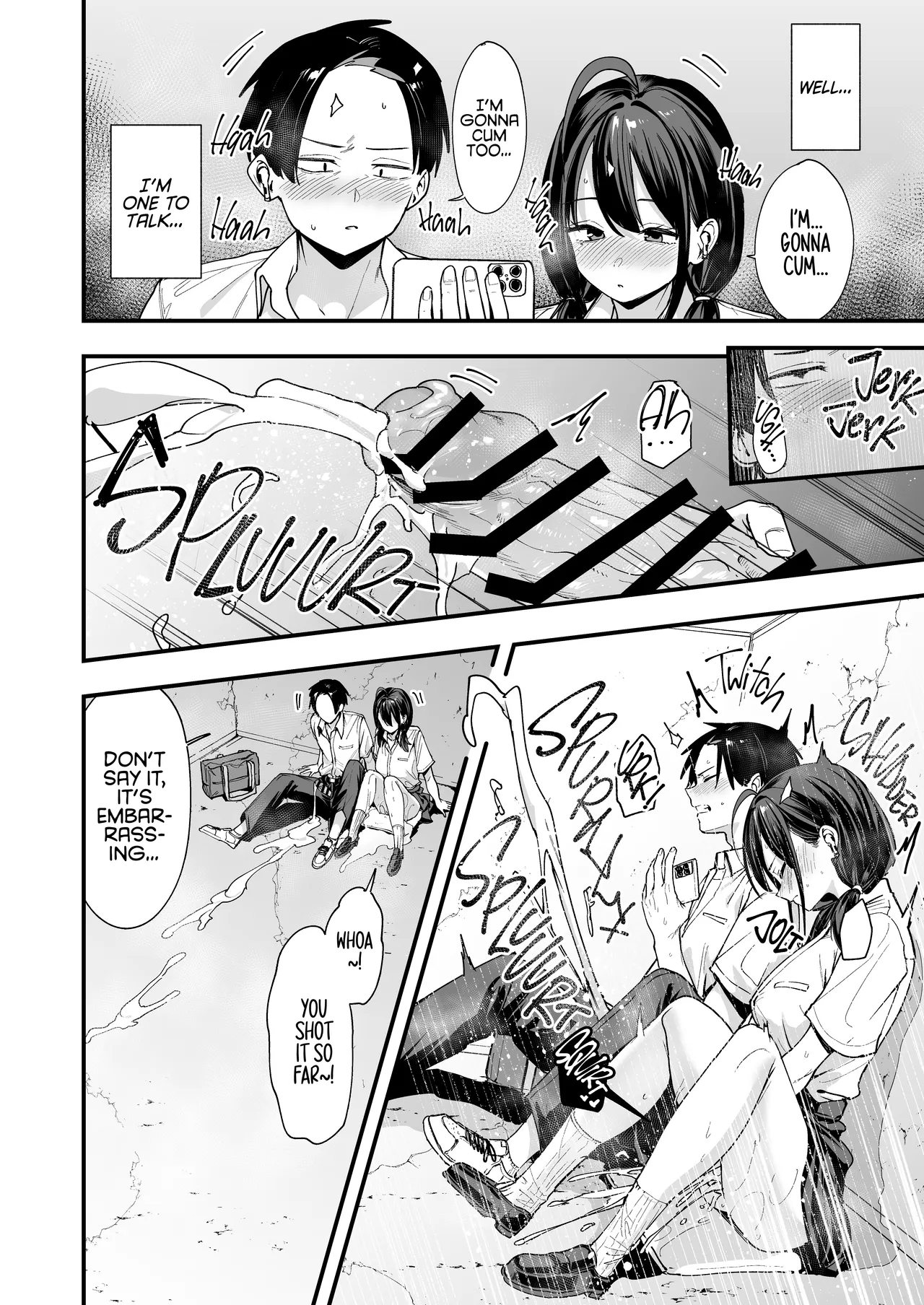 The Story About Masturbating Together With the Friend Who Sits Next to Me - Page 28